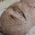 RekaP Cooksnap-ja, amikor elkészítette a(z) Teljes kiőrlésű kenyér kenyérsütőben dagasztva receptet.
