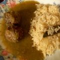 El cooksnap de Michell Ibarra cuando hizo Albóndigas en salsa verde.