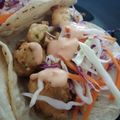 El cooksnap de Bibi García cuando hizo Tacos de camarón vegetal.