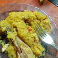 El cooksnap de Lotero Jaqueline cuando hizo Arroz amarillo con pollo 🍚🍗.