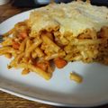 Cooksnap de LilaDeslys sur la recette Gratin de pâtes aux poireaux