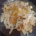 El cooksnap de Romina Rocha cuando hizo Fideos caseros con 1 kilo de harina.