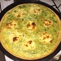 El cooksnap de Diego Marto cuando hizo Tarta de brócoli.