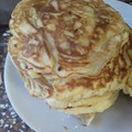El cooksnap de Victoria Parodi cuando hizo HotCakes para el desayuno del domingo.