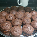 El cooksnap de Silvina Sakalauskas cuando hizo Muffins de cacao, aceite y nuez.