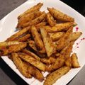 El cooksnap de Luisa Martin cuando hizo Gajos de patatas especiados, al horno.