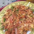 صورة من basmala، شاركها بعد تجربة وصفة طريقة عمل شكشوكه سبايسي ولذيذه 😋🔥