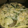 El cooksnap de Nora Ortiz cuando hizo Spaghetti con pollo y rajas 😊.