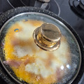 El cooksnap de Juan Pérez Gómez cuando hizo Bocadillo de tortilla de espinacas con Idiazábal y piquillos confitados.