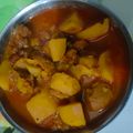 Deepika Arora का कुकस्नैप जब उन्होंने मशरूम आलू की सब्जी (Mushroom aloo ki sabzi recipe in hindi) बनाया था।