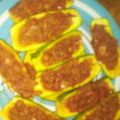 El cooksnap de Ana 78 cuando hizo Calabacitas rellenas de atún chipotle.