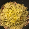 El cooksnap de juanri cuando hizo Salsa carbonara Auténtica, con espagueti.