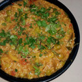 Veena sen का कुकस्नैप जब उन्होंने वेज नमकीन दलिया(veg namkeen daliya recipe in hindi) बनाया था।