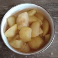 El cooksnap de Patricia Alvez cuando hizo Compota de manzanas.