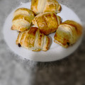 El cooksnap de Biencha Larvi cuando hizo Croasanes rellenos de chocolate.