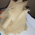 Ayshat Adamawa(U. Maduwa)'s cooksnap of when they made Samosa and roll sheet.
