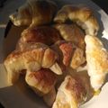 El cooksnap de Maru Derregibus cuando hizo Facturas con hojaldre de grasa.