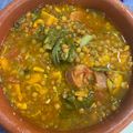 El cooksnap de Marieta cuando hizo Potaje de lentejas y verduras.