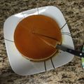 a vega's cooksnap of when they made Cheese Flan.
