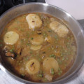 El cooksnap de ladyzeta cuando hizo Merluza en salsa con guisantes y gambas.