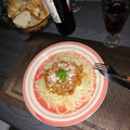 El cooksnap de Uriel SAM cuando hizo Spaghetti a la Boloñesa.