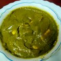 Dhruti Raval's cooksnap of when they made પાલક પનીર (Palak Paneer Recipe In Gujarati).