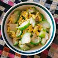兩寶媽媽 的 絲瓜炒嫩蛋 cooksnap