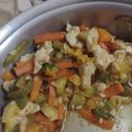 El cooksnap de Silvana cuando hizo Wok de pollo y verduras 🍆🍗🧄🧅🥒🍛.