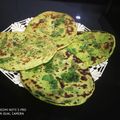 Ila Naik's cooksnap of when they made હરિયાલી નાન (Hariyali Naan Recipe In Gujarati).