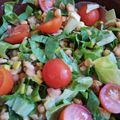 El cooksnap de Lali MZ cuando hizo Ensalada de acelga, tomate y lentejas.