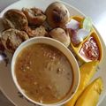 Tharwani Manali का कुकस्नैप जब उन्होंने दाल बाटी (Dal Baati Recipe in Hindi) बनाया था।