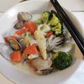 食物簡單煮.. 的 奶香蔬菜燉雞腿-低卡電鍋料理（約950大卡） cooksnap