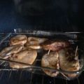 Monika Clary's cooksnap of when they made Bacon Chive Blue Cheese stuffed Pork Chops.