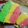 Cooksnap dari Uskha Melisa untuk resep Steamed Rainbow Cake Ny. LiemAngken Keenan