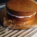 Azrina Rina's cooksnap of when they made Light and Moist Matcha Sponge Cake.