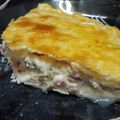 El cooksnap de Malena Valentina cuando hizo Tarta de jamón y queso.