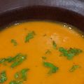 El cooksnap de Julieta Luján cuando hizo Crema de Zapallo fácil.