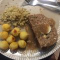 El cooksnap de Francesca cuando hizo Asado alemán con mi toque.