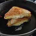 Moumita Malla's cooksnap of when they made চীজ মেয়ো গ্রিল্ড ব্রেড স্যান্ডউইচ(cheese mayo grilled bread sandwich recipe in Bengali).