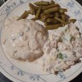 Cheryl Pressley's cooksnap of when they made Smothered cream of mushroom Hamburger steak.