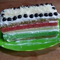 Cooksnap dari Heni sandhimas untuk resep Rainbow cake 3 warna saja🍰