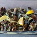 anita Cooksnap-ja, amikor elkészítette a(z) Fehérboros feketekagyló receptet.