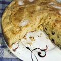 El cooksnap de Edgar González cuando hizo Torta "ricasa" con nueces y pasas de uva.