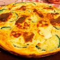 El cooksnap de Alexandra Landro cuando hizo Tarta de zapallitos.