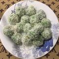 Cooksnap dari Puti untuk resep Klepon Praktis (Takaran Sendok)