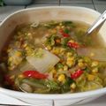 Cooksnap dari Sri Rahayu Sri untuk resep Soup Sawi Putih Jagung Manis