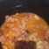 El cooksnap de Manuel cuando hizo Manitas con jamón y pimiento choricero en salsa.