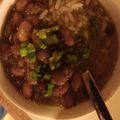 wannabeshef2's cooksnap of when they made Red beans and rice with smoked sausage.