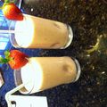 Brooke Stecher's cooksnap of when they made Stawberry-Mango Smoothie.