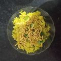 Bina Talati's cooksnap of when they made ઇંદોરી પૌંઆ (Indori Paua Recipe In Gujarati).